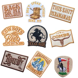 Emblem Clothing Accessories Badge Sticker Embroidered Embroidery Sticker Iron-on Patches