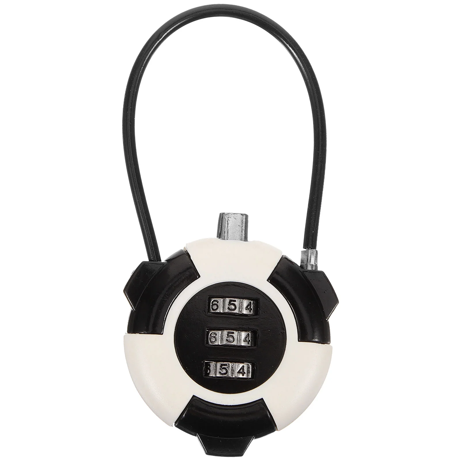Wire Lock Cable Cabinet Lock 3- Combination Padlock Drawer Security Lock locks for luggage metal lock