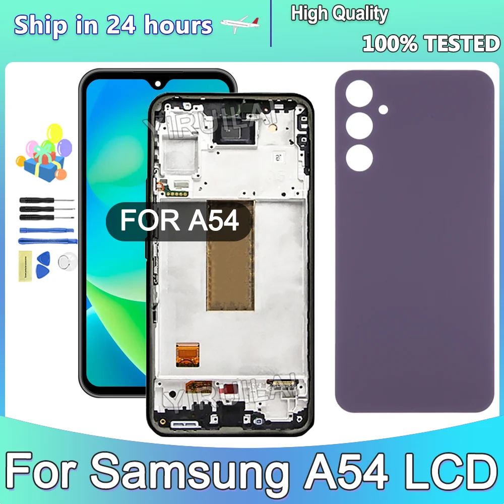

6.4'' TFT For Samsung A54 5G A546B LCD Touch Screen Digitizer For Samsung A546E A546U LCD With Frame Department
