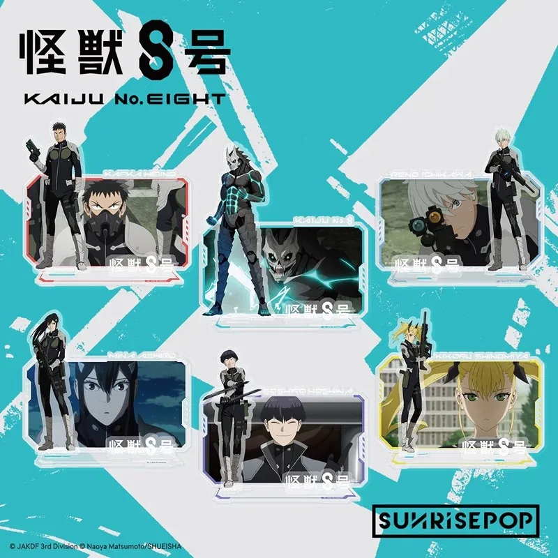 Kaiju Number Eight Anime Merchandise Soshiro Hoshina Kafuka Hibino Personas Acrylic Stand Ornaments