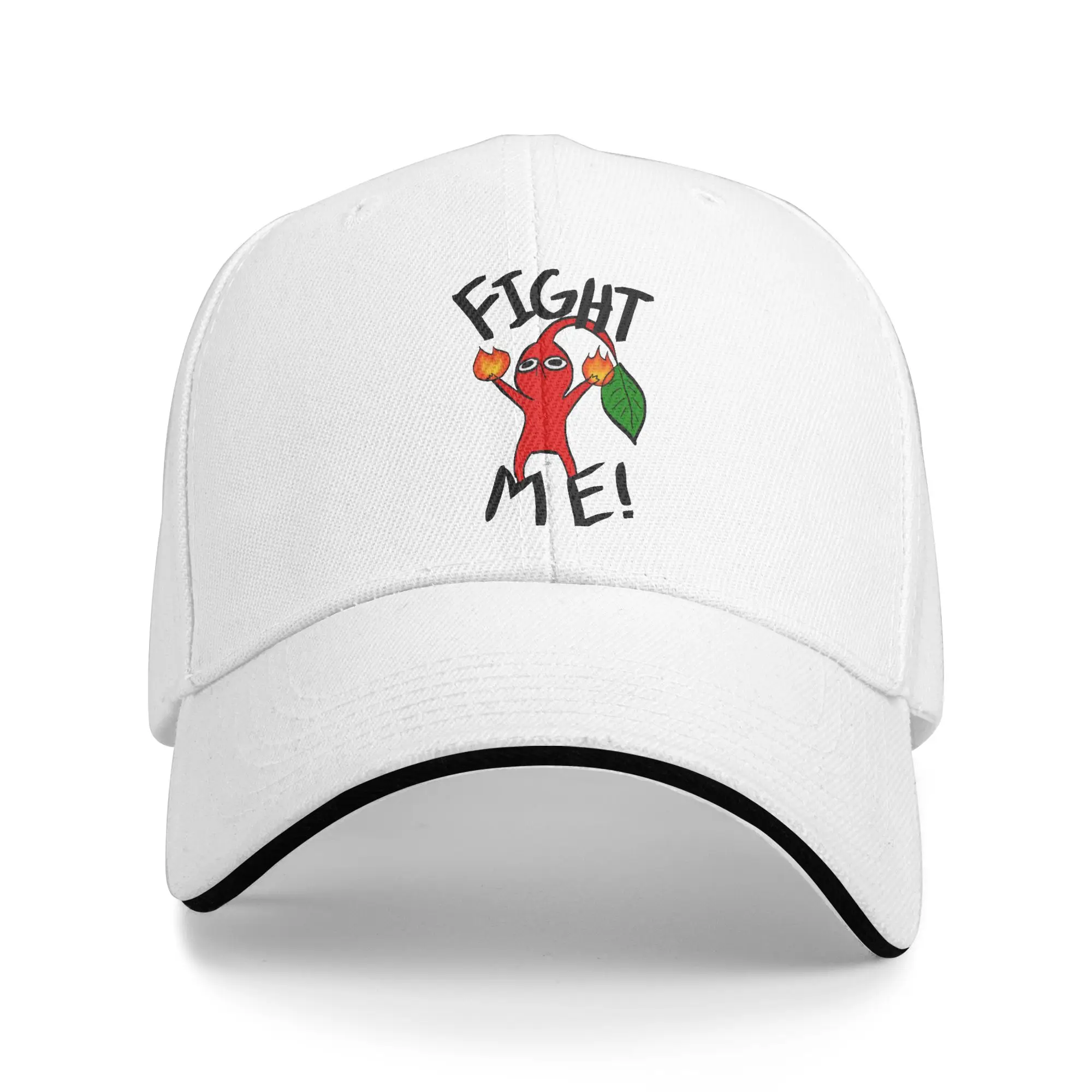 Red Pikmin Baseball Cap Hip Hop Video Game Cartoon Kids Sandwich Hats Men Women Adjustable Dad Hat Outdoor