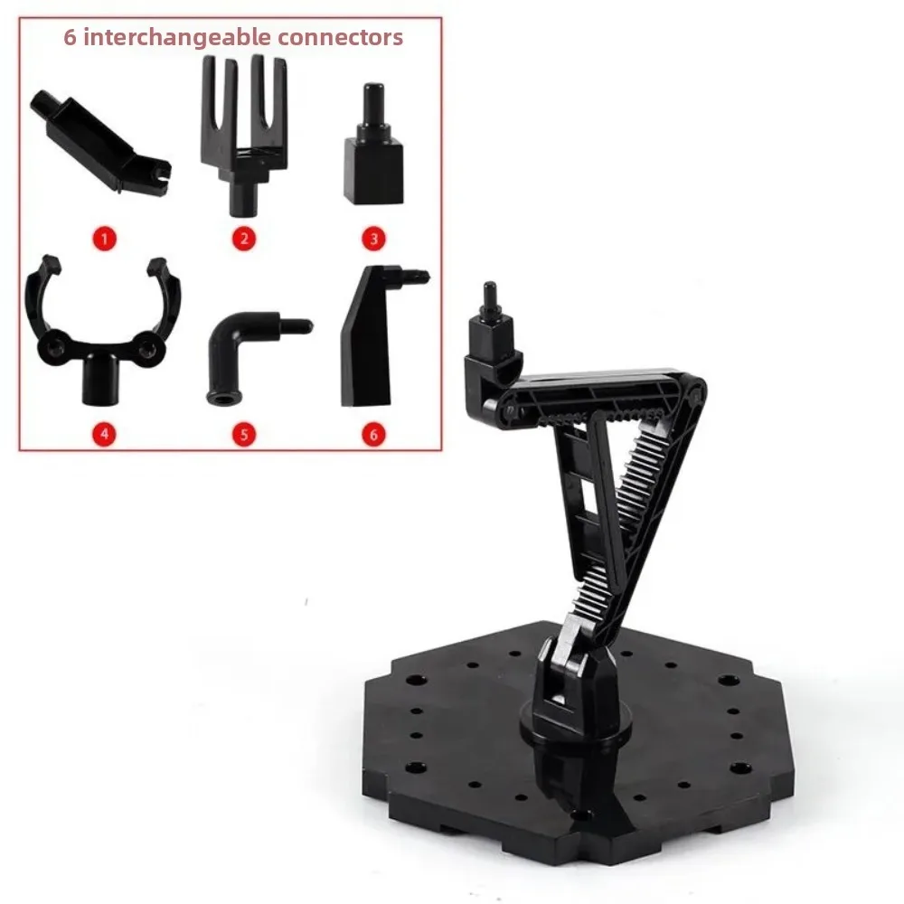Plastic Action Figure Stand with Adjustable Arm Display