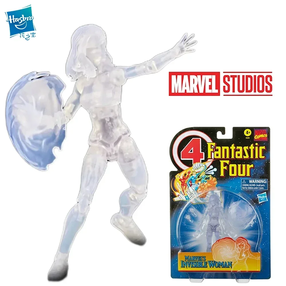 

Hasbro Marvel Legends Fantastic Four White Box Invisible Woman 6 Inches 16Cm Action Figure Children's Toy Gifts Collect Toys