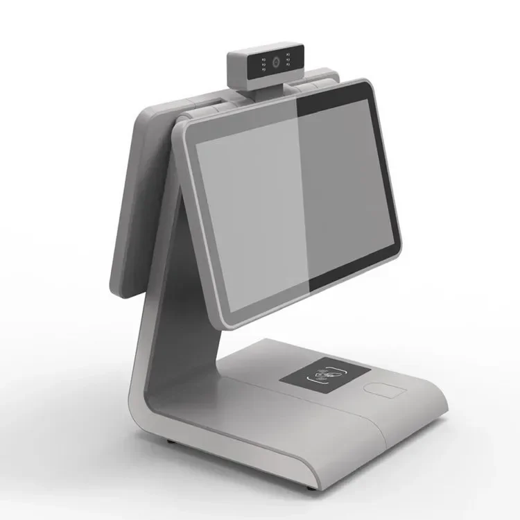

China Hot Sale Android Pos Desktop Touch System Dual Monitor Payment