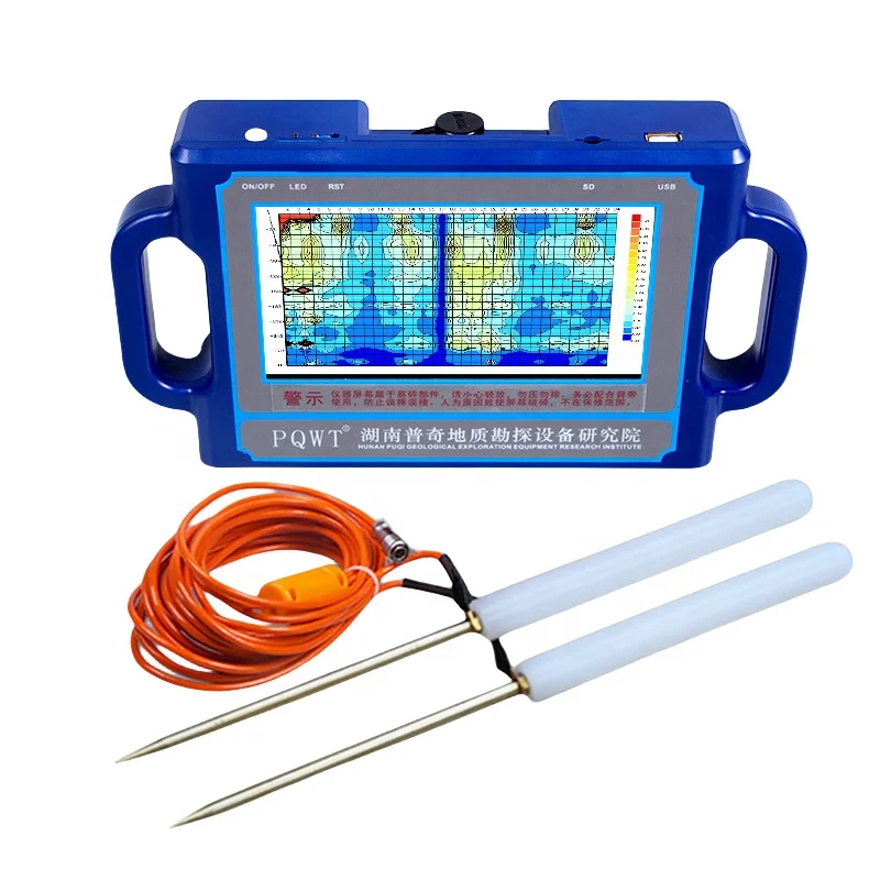 3D Map 100m 150m 300m 500m Groundwater Borehole Water Detector Underground Geophysical Equipment