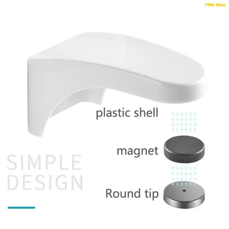 U1JB Soap Holder Storage Box Adhesive Soap Dishes for Wall Shower