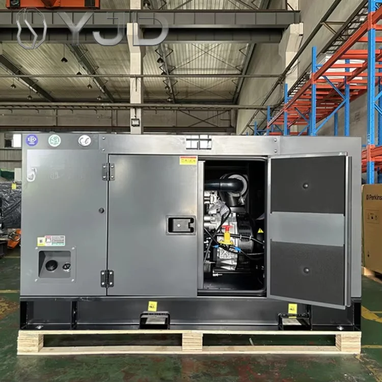 Generador Diésel Personalizado Pekins de 20kw 25kva, Generador Diésel de 15kw 20kva para Fábrica en Venta
