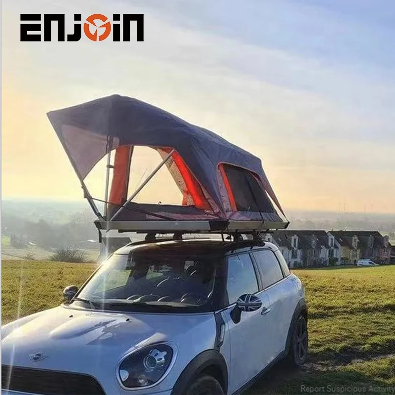 ENJOIN 4WD Car   Roof   Tent Vehicle Side Awning Ccar Trailer 1-2 Person Tent Trailer Tent
