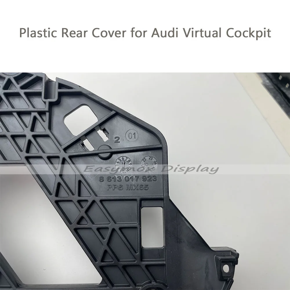 Plastic Rear Cover for Audi Virtual Cockpit 8 613 017 923 Dashboard Screen Cover Repair