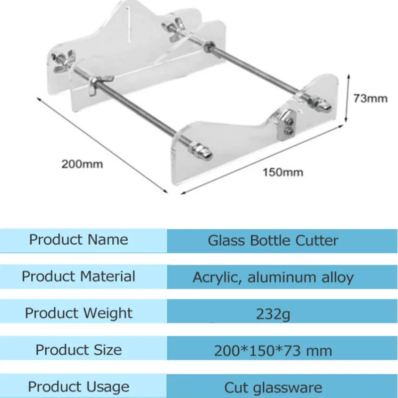 Glass Bottle Cutter  Household Combination Tool in Hardware and Tools Category