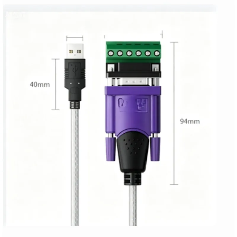 for Z-TEK USB to RS485/RS422 conversion line industrial grade RS485 serial 9-pin converter ZE628