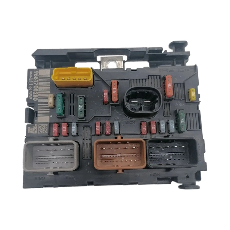 1 Piece Car ENGINE FUSE BOX Servo Box Replacement Parts For Peugeot 307 Citroen C2 C3 C4 Coupe C4 I 9675879480 6500ET