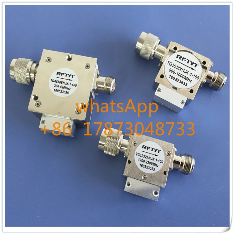 Protection Instrument RF Coaxial Isolator With Multiple Frequency Bands Available For 300MHz-6GHz