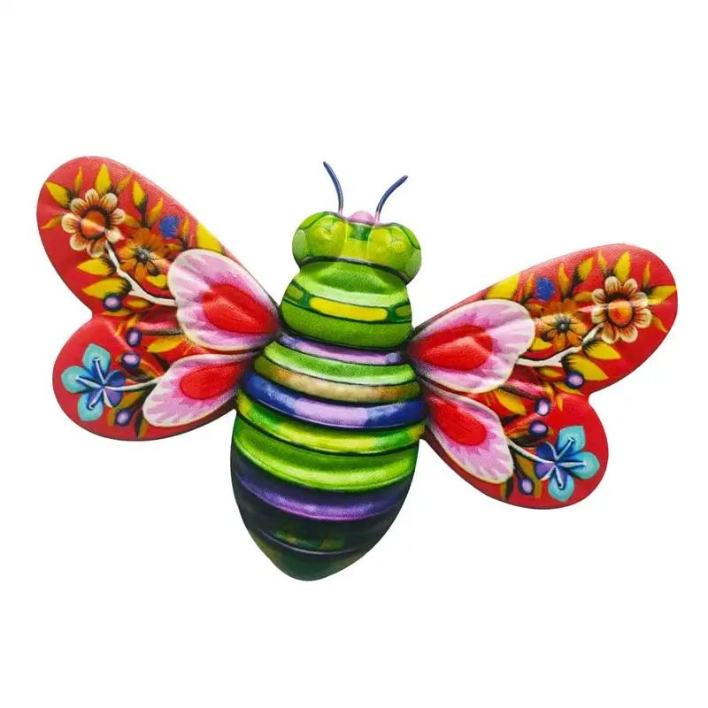 Elegant Wall Mounted Iron Bee Home Decor