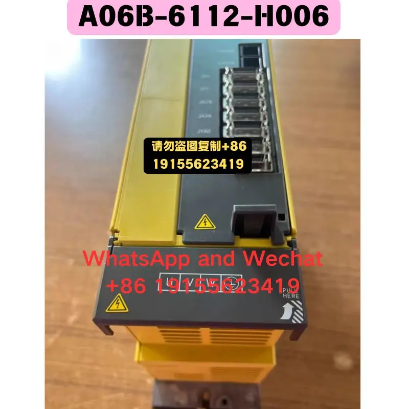 Used OEM disassembled parts A06B-6112-H006 Driver Functional test OK Quick delivery