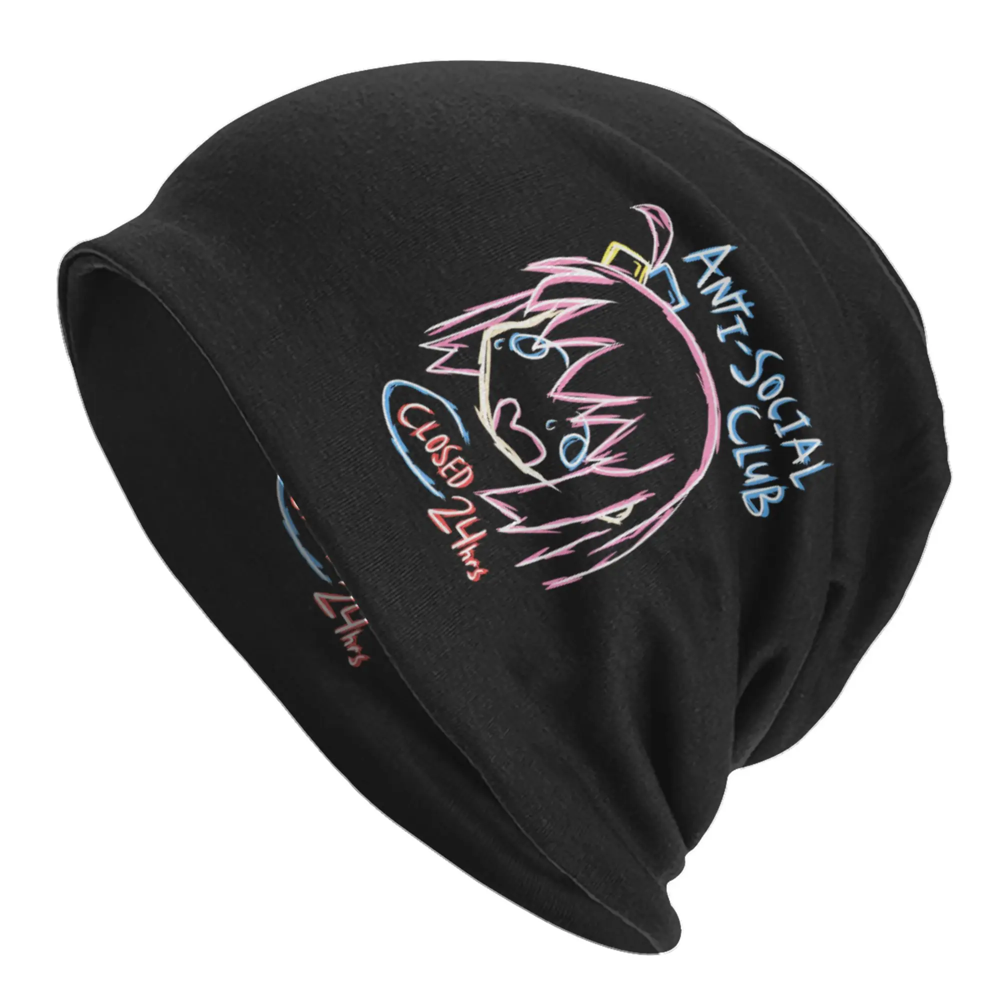 B-Bocchis the R-Rocks Skullies Beanies Caps Hip Hop Warm Men Women Knitted Hats Unisex Club Music Anime Kessoku Band Bonnet Hats
