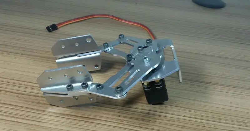 68 มม.เปิดโลหะหุ่นยนต์ Claw Manipulator Gripper Mechanical Arm Clamp MG996 เซอร์โวสําหรับ Arduino DIY โครงการ STEM อะไหล่ของเล่น