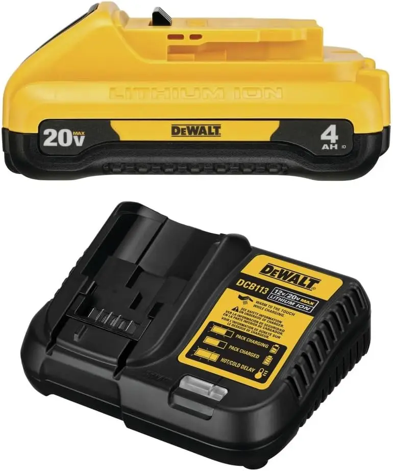 Dewalt Dccs623Bdcb240C-Bndl 20V Max Brushless Lithium-Ion 8 In. Cordless Pruning Chainsaw And 20V Max 4 Ah Lithium-Ion Battery