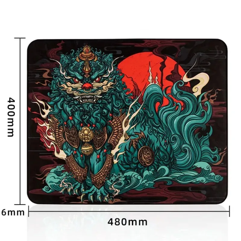 Esports Tiger Qingsui3/3S Esports Tiger Gaming Smooth Flexible Mouse Pad ER Anti-slip Base Rubber FPS Gaming Accessories