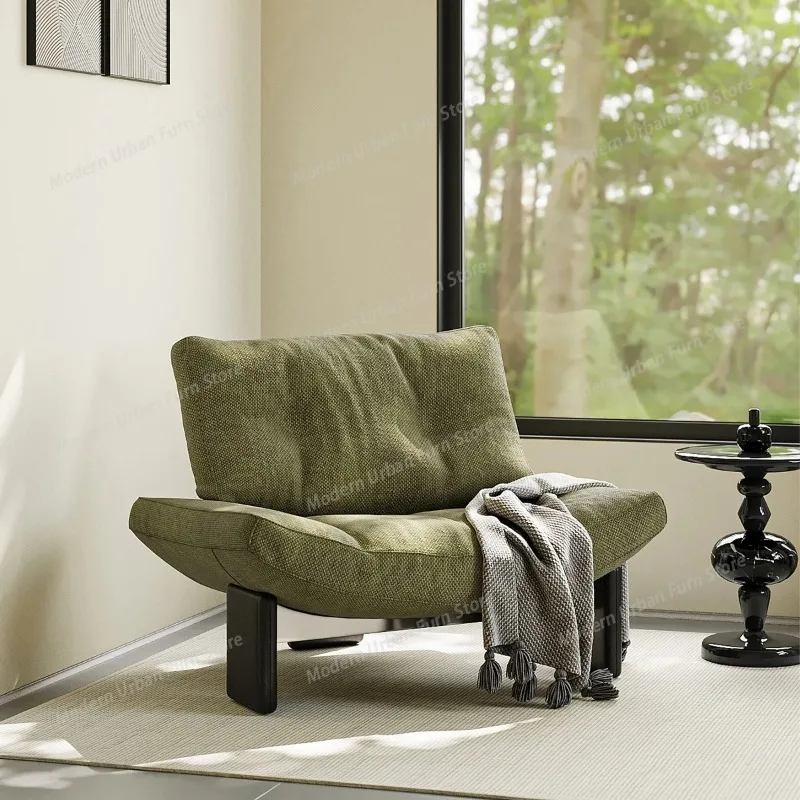 

Итальянское кресло для отдыха класса люкс, офисное/домашнее, в скандинавском стиле, дизайнерское, для гостиной/балкона, высококачественное кресло-реклайнер