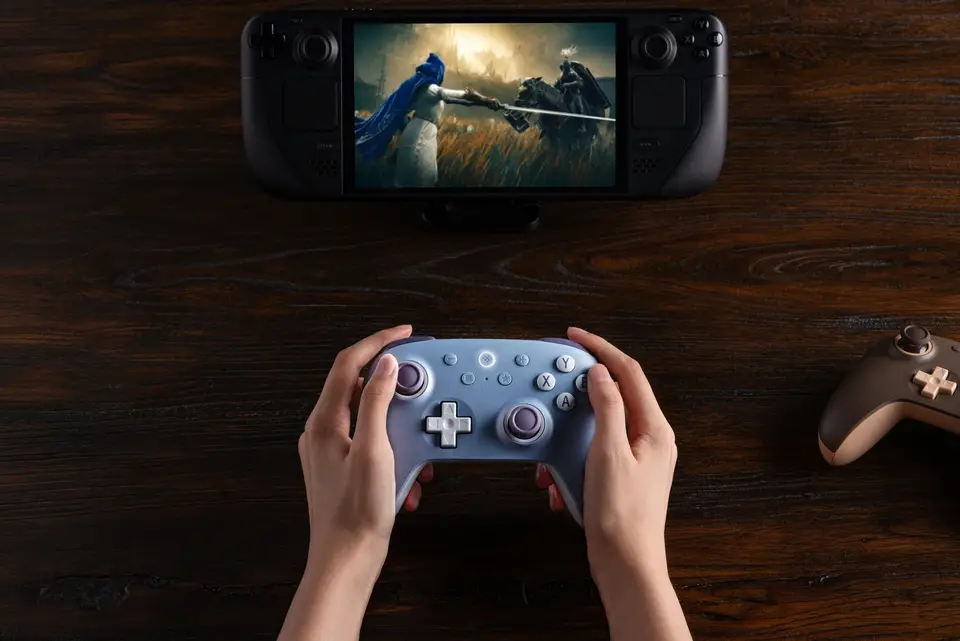 وحدة تحكم ألعاب لاسلكية جديدة 8BitDo Ultimate 2C للكمبيوتر، ويندوز 10، 11، Steam Deck، Raspberry Pi، ملحقات ذراع تحكم أندرويد - 3