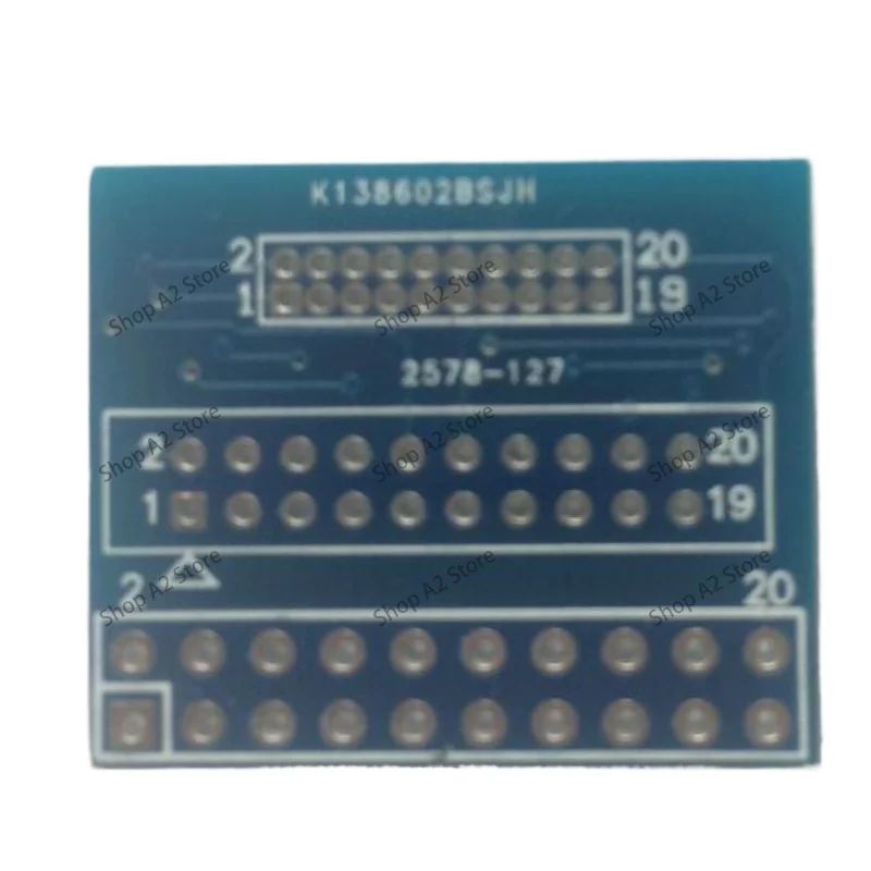 1.27Mm 2.0MM 2.54MM 2 * 10 2x10 double row pin, adapter board, downloader interface 20P