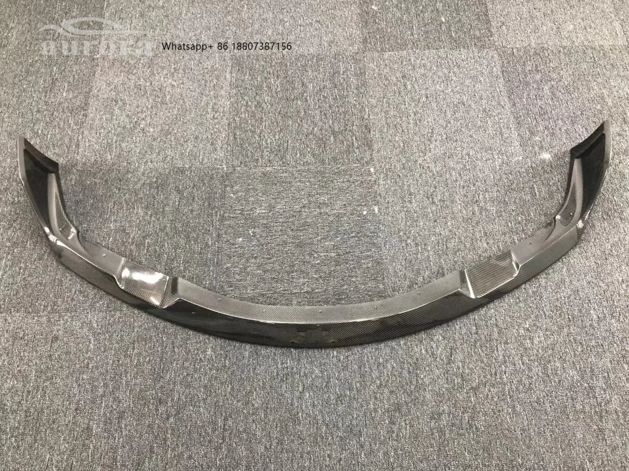 

Applicable to forToyota Supra A90 A91 2019-2022 Dry Carbon Fiber Body Exterior Parts, Front Bumper Lip Front Lip