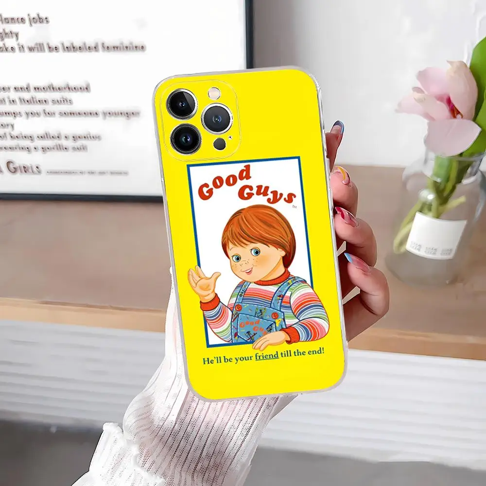 Chucky Good Guys Phone Case Silicone Soft for iphone 15 14 13 12 11 Pro Mini XS MAX 8 7 6 Plus X XS XR Cover