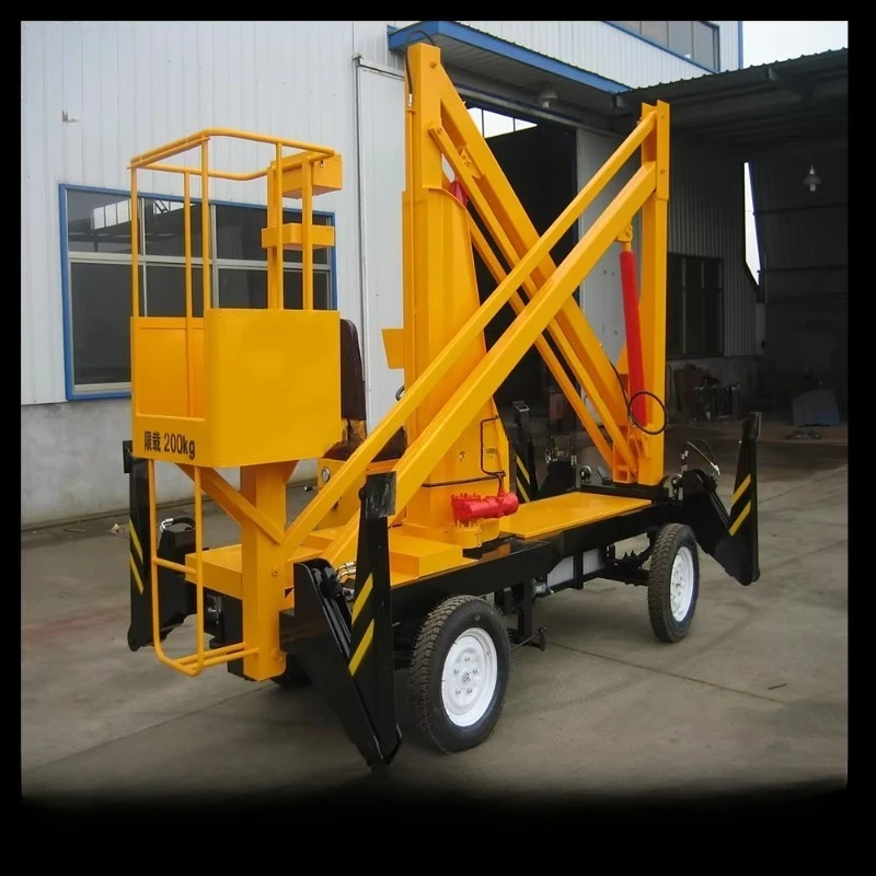 YG Customized Outdoor Aerial Lift Platform Boom Lift Truck Mounted Cherry Picker Man Lift