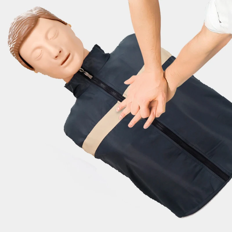 Adult CPR Manikin Kit Professional CPR Training Manikin, Adult CPR-AED Training Manikin Model for Students Education Teaching