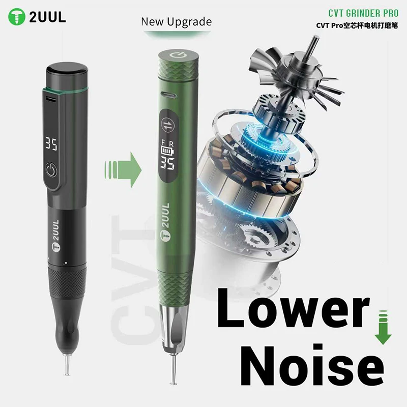 

2UUL DA85 CVT Grinder Pro Multi-Function Polishing Pen for Phone Repair, Screen Polisher & Disassembly Tool Kit