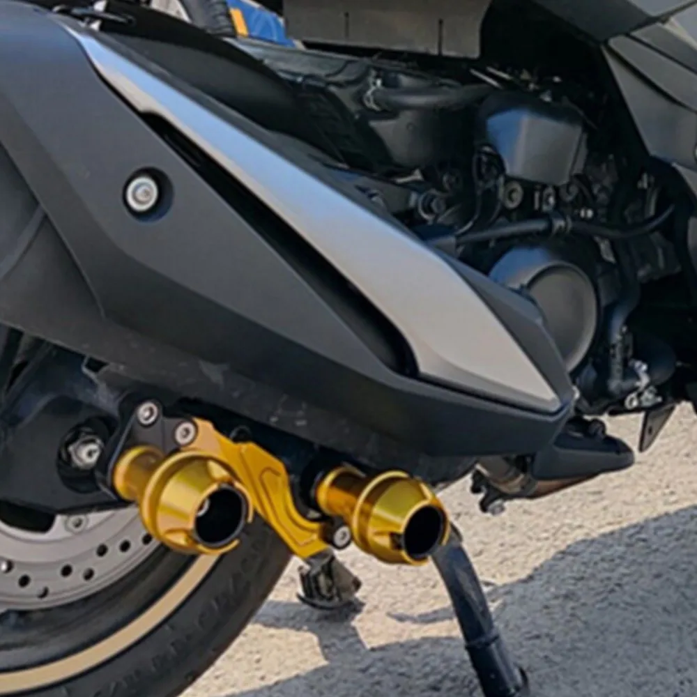 

Для Honda ADV150 ADV160 VAROI160 ADV 160 150 глушитель на переднее колесо вилки труба защитная рамка слайдер защита от ударов