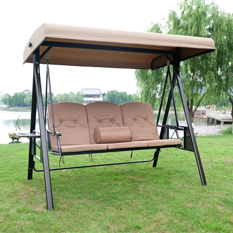 

Outdoor Balcony Modern Garden Park Waterproof Reclining Lounger Swing Hanging Hammock Leisure Chair for Home Patio Relaxation