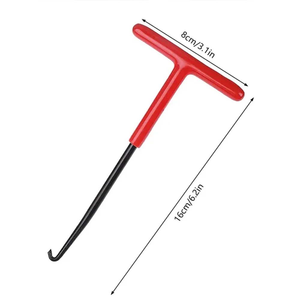 

Съемник, установочный крюк, инструмент для ремонта пружин, крючок для выхлопной пружины мотоцикла, Т-образная ручка, пружина выхлопной трубы