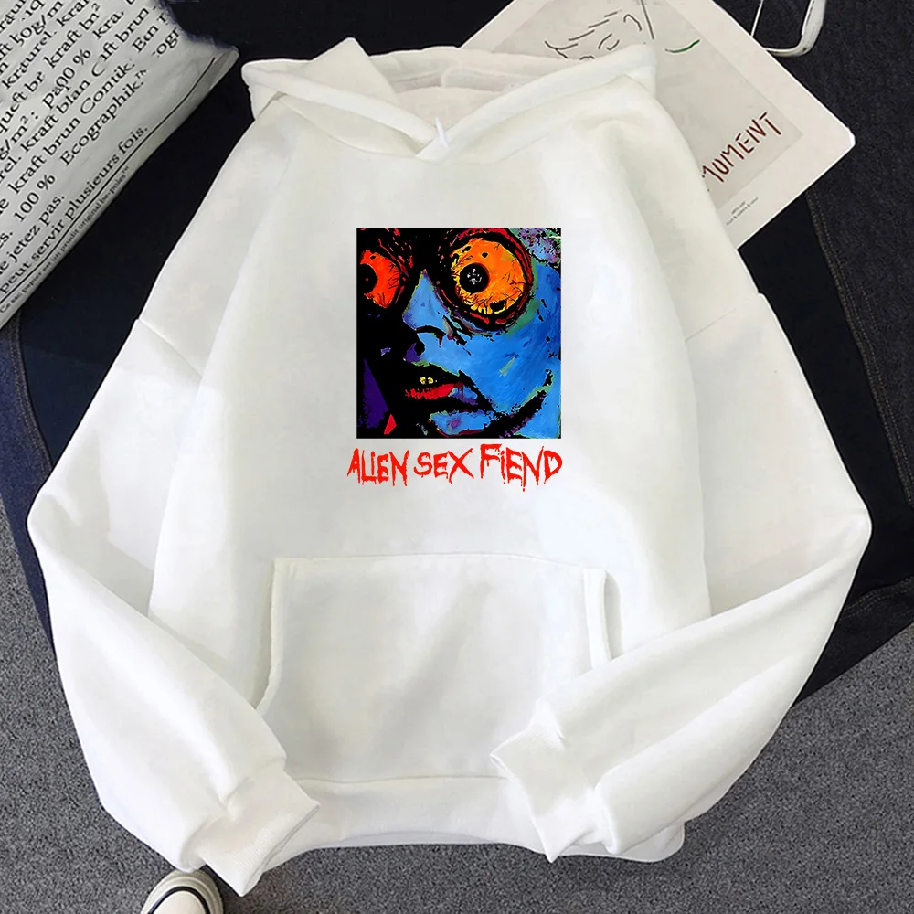 Alien Sex Fiendd Men/Women Hoodies Anime Unisex Harajuku Aesthetic 90s Sweatshirts Ulzzang Graphic Casual Pullovers Male Hoody