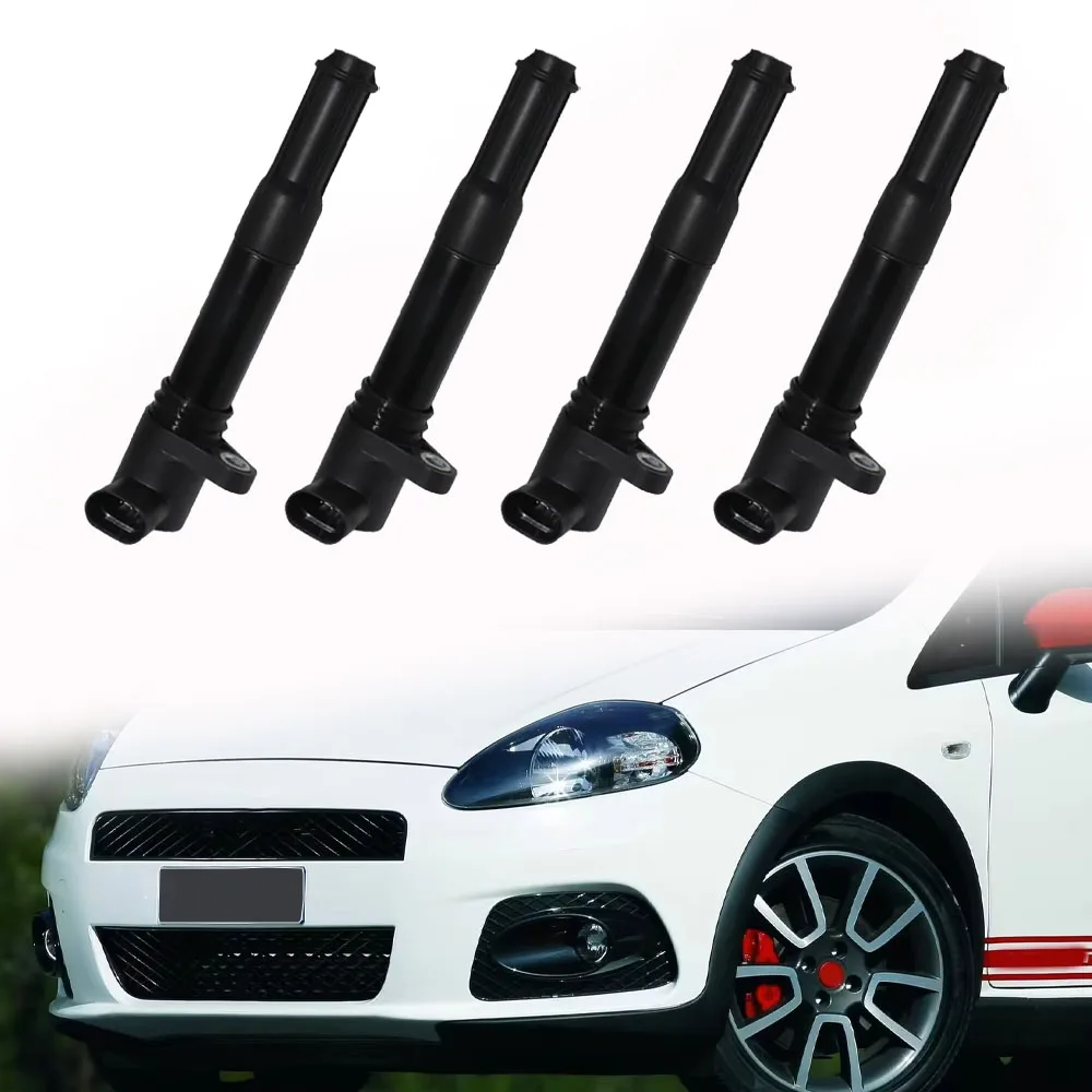 

46777288 Ignition Coil For Fiat 500 Grande Punto BRAVO DOBLO Panda Alfa Romeo Mito Lancia Musa Ypsilon 55246099 504142675 UF700