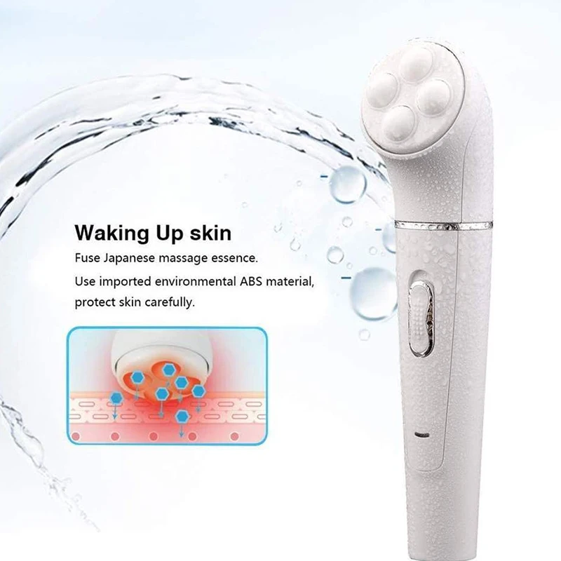 5 In 1 Facial Cleansing Brush Rechargeable Electric Waterproof Cleaning Brush Face Beauty Set