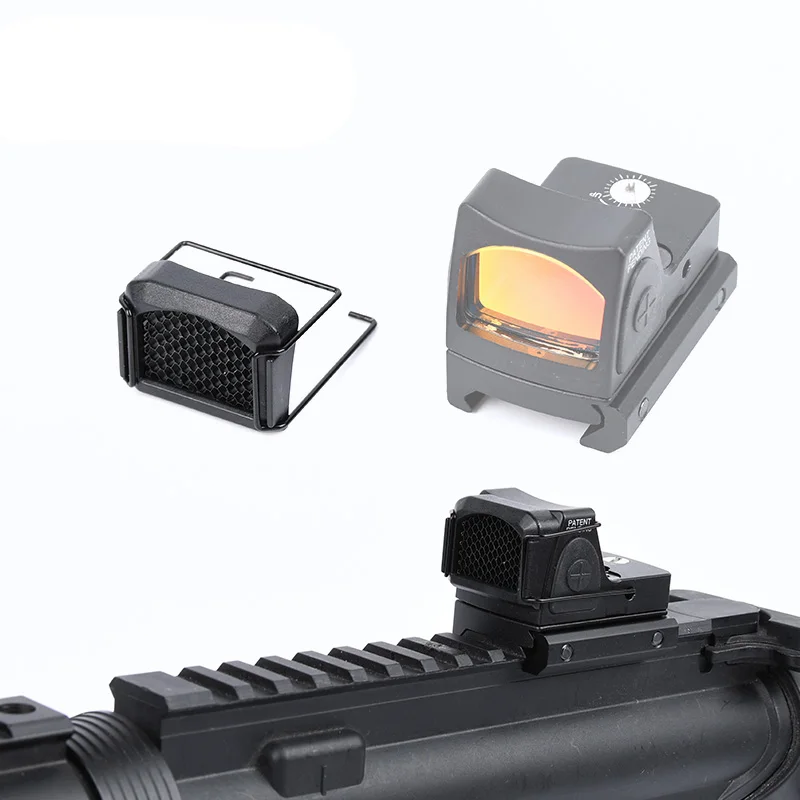 Holographic Toy Gun Lens Protector Anti-Reflection Red Dot Sights Scope Killflash Metal Accessory Flash Protective Cover