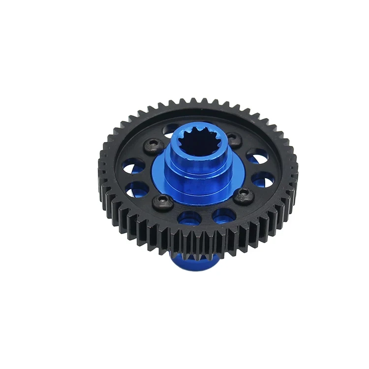 Hot Racing Hardened Steel 51T Transmission Output Gear for Traxxas X-Maxx 6S (77076-4) Replace TRA7784 (Lightweight Alum Hub)