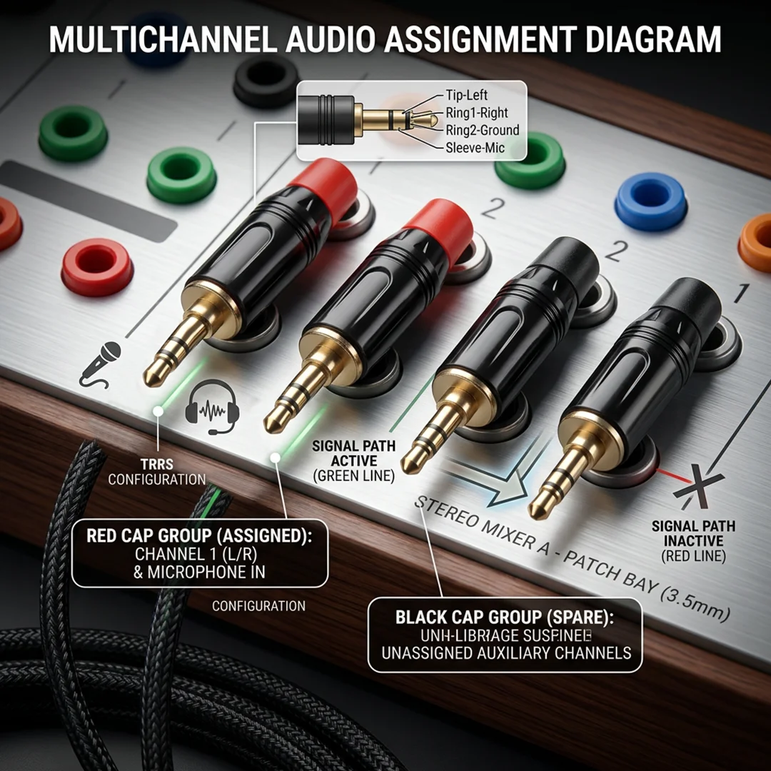 3Poles Jack 3.5MM Stereo Male Plug Wire Connector Gold Plated Microphone Earphone Headphone Jacks R Connector