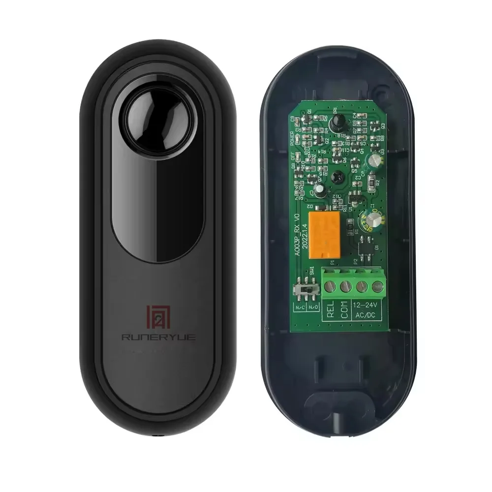 Security Grade IR Beam Detector - 12-36V DC IP65 Rated 40M Long-Range Anti-Tamper Sensor for Perimeter Protection