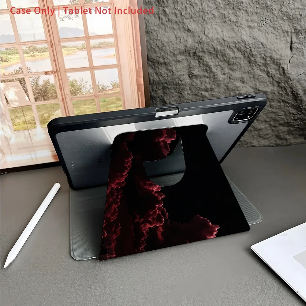 حافظة لجهاز سامسونج، حافظة كمبيوتر لوحي قابلة للطي متوافقة مع سامسونج لجهاز جالاكسي تاب S7/S8/S9