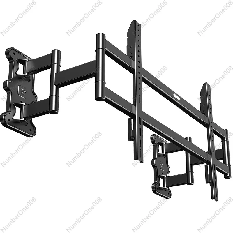 Universal TV Extendable Mount Ultra Slim Flush Bracket for 75 85 98 Inch Television Adjustable Wall Mount