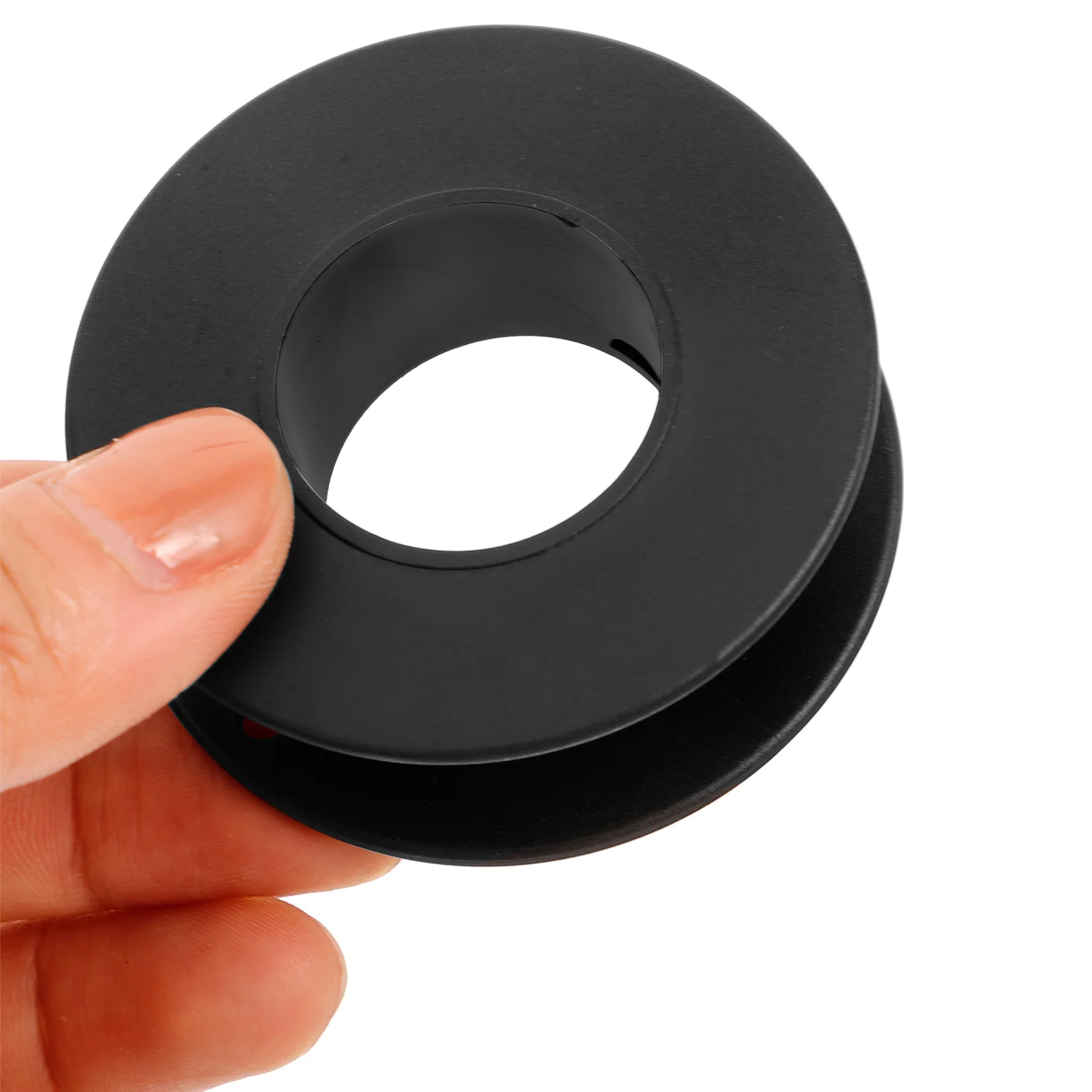 

12Pcs Wear-Resistant Thread Bobbins Durable Plastic Large Size Portable Empty Spools Sewing Accessories Bobbins Stand