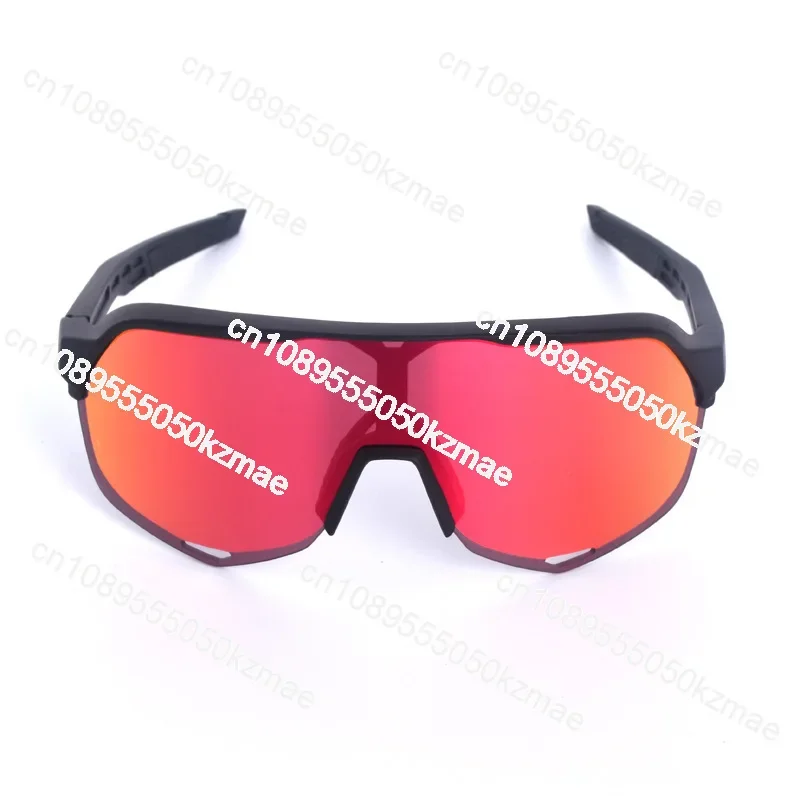 In stock, it is suitable for cycling glasses PITSCOTTFOX 100% S2 cycling glasses three-piece set, sports glasses set.