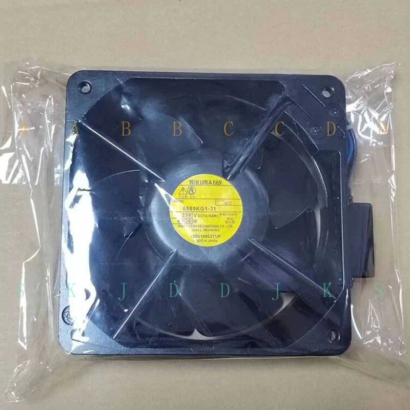 M  New IKURA 6550KG1-31 230VAC Cooling Fan With Sensor