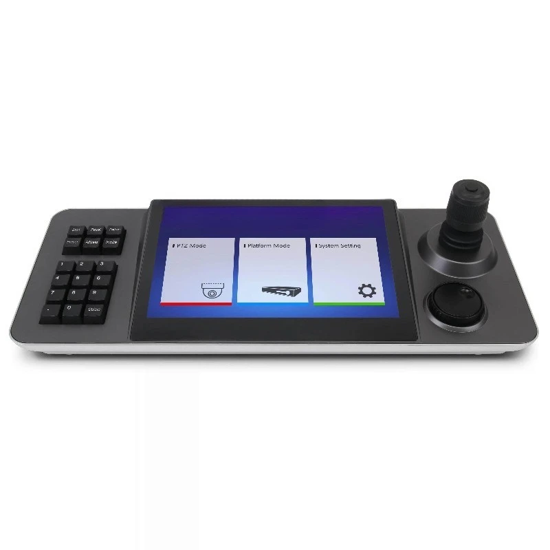 Network ball machine control keyboard 10 inch touch screen compatible ball machine conference machine joystick control keyboard