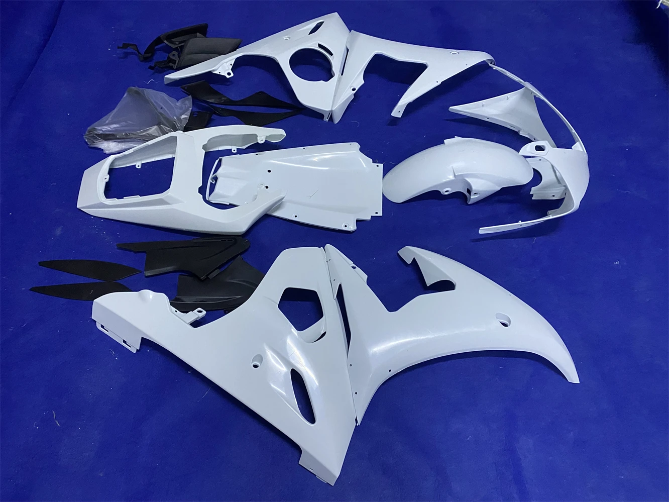 For Yamaha YZF R6 YZF 600 2003 2004 2005 Bodywork Fairing Unpainted Components Injection Molding ABS Cowl Body Plastic parts