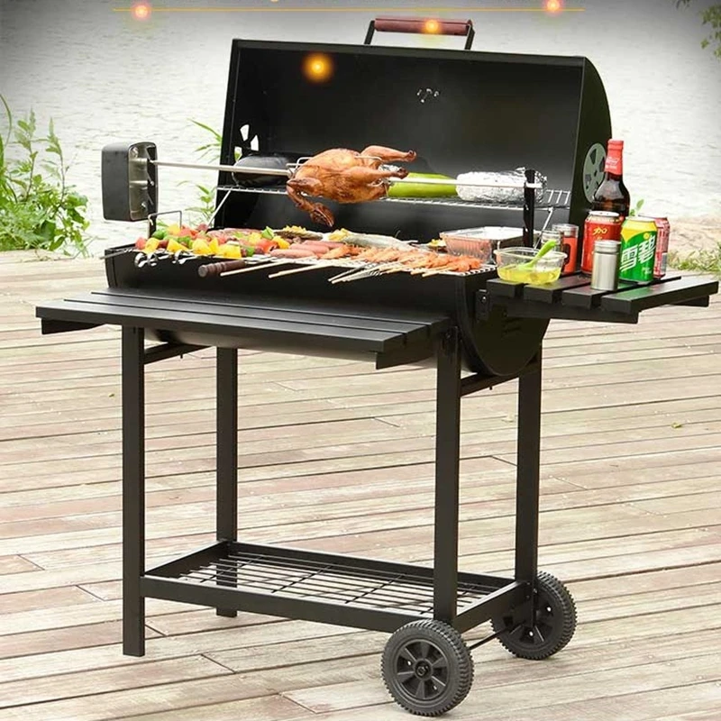 Barbecue Grill Household Charcoal Large Burn...