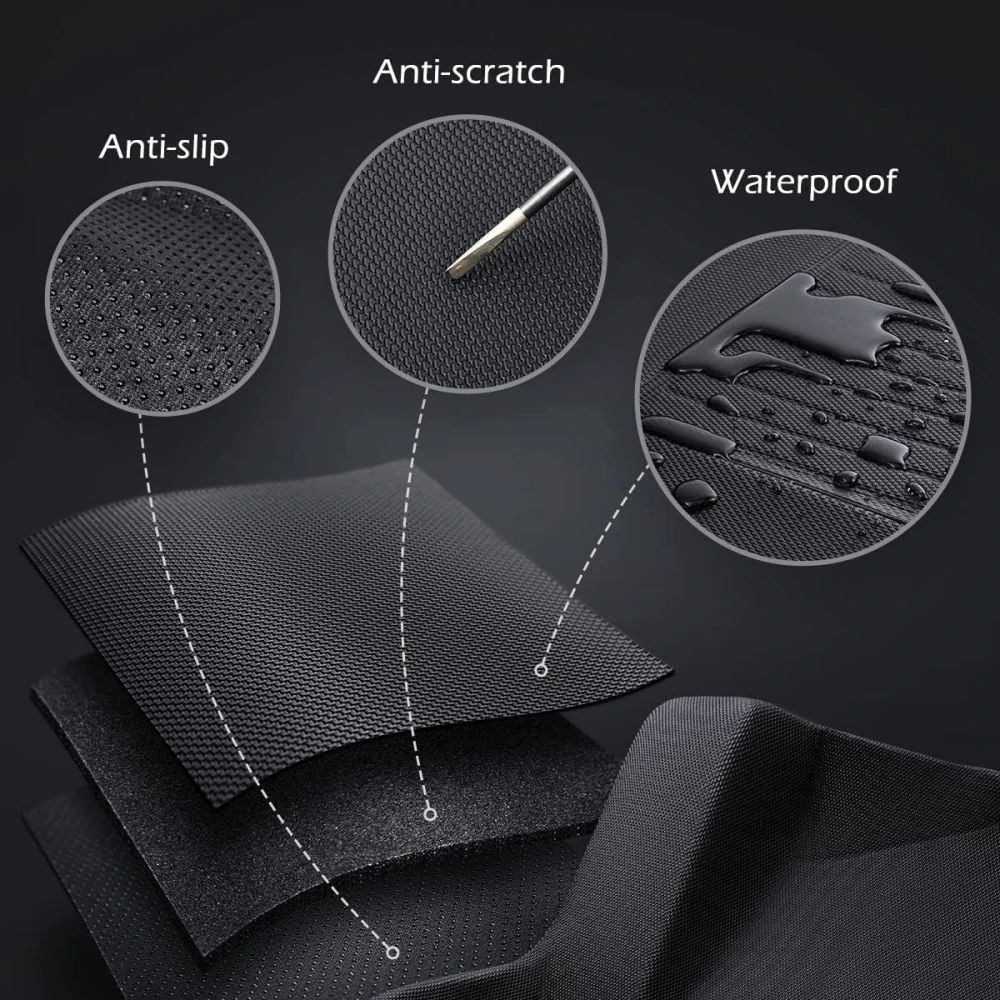 3D-Fußmatten für BYD Seal U Sealion 6 RHD 2024 2025 XPE Bodenteppiche Kofferraummatte Rückenlehnen-Schutzpolster Rechtslenker – Detail 3